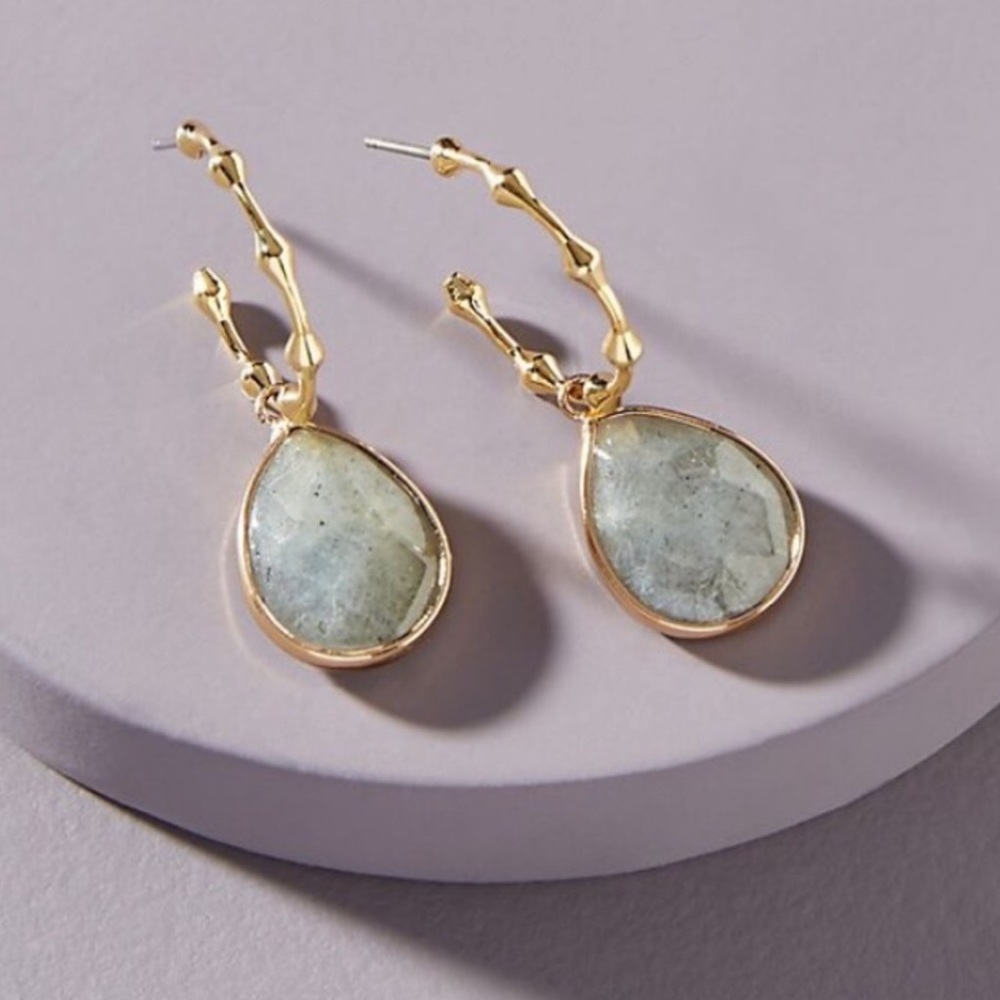 Anthropologie Tori Huggie earrings, NWT!